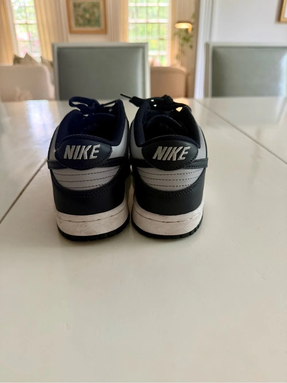 Nike Kids' Black and grey Low top dunks